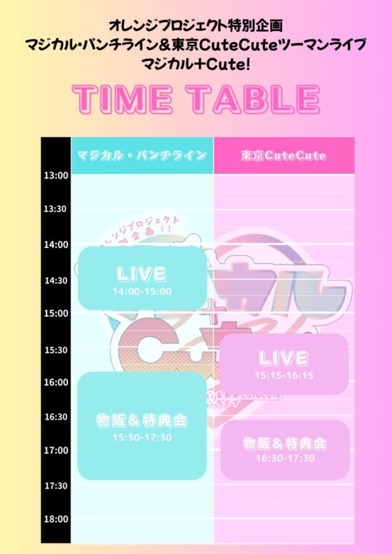 マジカル＋Cute！TT